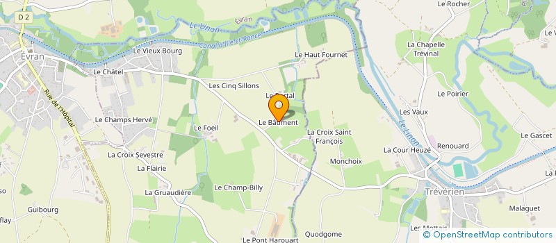 localisation de l'entreprise MADAME SYLVIE THESSIER à SAINT-JUDOCE
