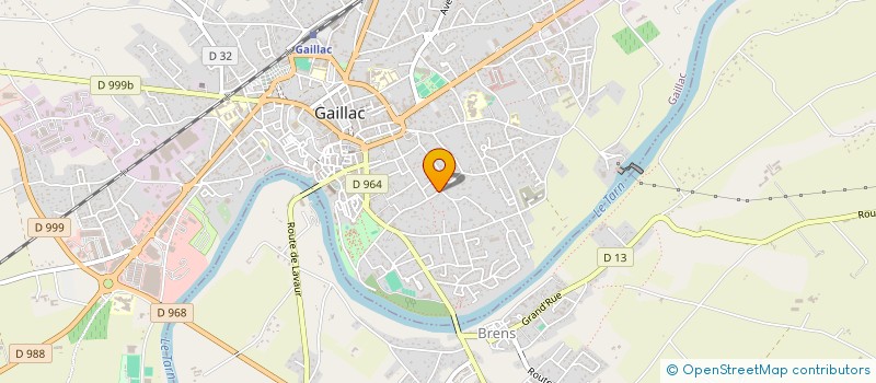 localisation de l'entreprise MADAME SYLVIE THIBAUT à GAILLAC