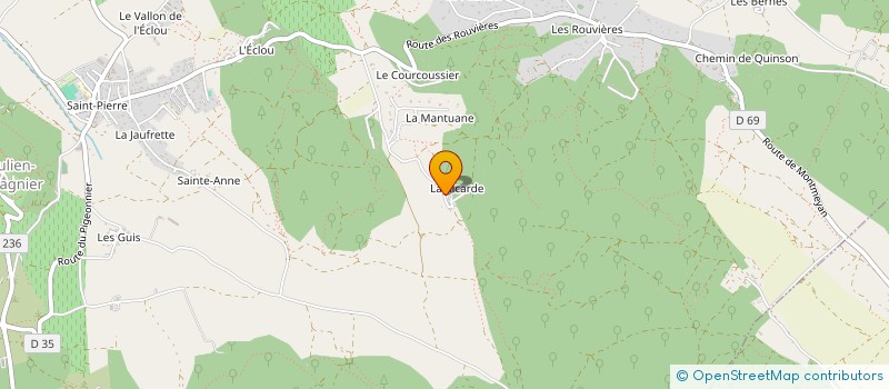 localisation de l'entreprise MADAME SYLVIE THIEL  SAINT-JULIEN