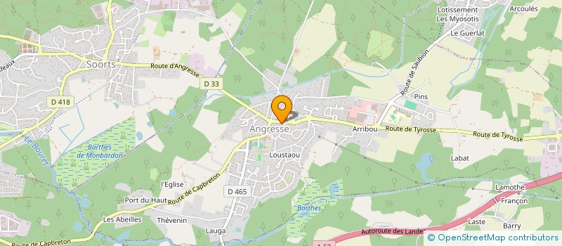 localisation de l'entreprise MADAME SYLVIE THIENNGA TRAN DINH  TOSSE