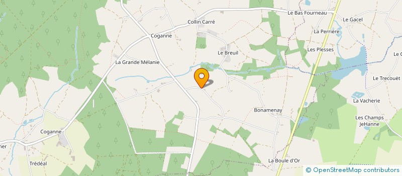 localisation de l'entreprise MADAME SYLVIE THOBY  PAIMPONT