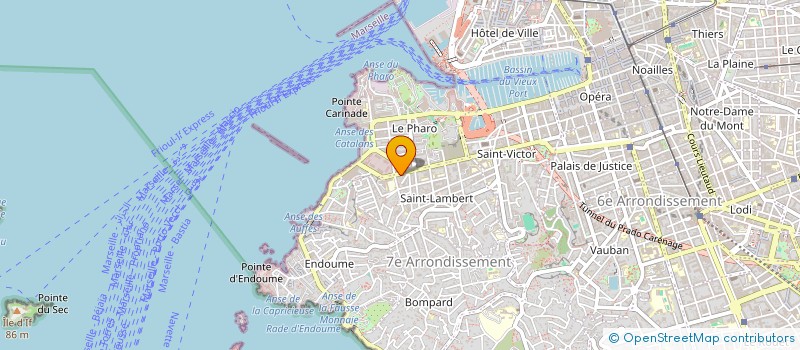 localisation de l'entreprise MADAME SYLVIE THOMASSET à MARSEILLE