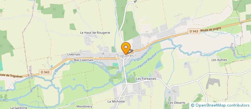 localisation de l'entreprise MADAME SYLVIE THOREL  TRIGUERES