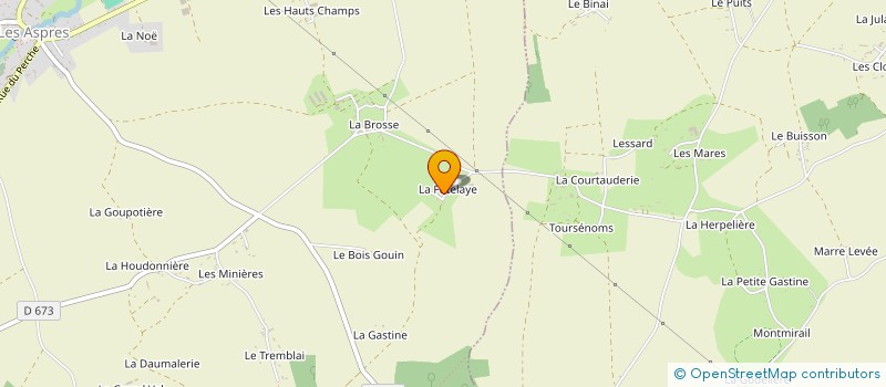 localisation de l'entreprise MADAME SYLVIE TISSIER à LES ASPRES
