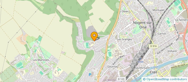 localisation de l'entreprise MADAME SYLVIE TLILI à NOGENT-SUR-OISE