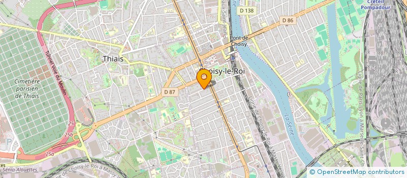 localisation de l'entreprise MADAME SYLVIE TOBELEM à CHOISY-LE-ROI
