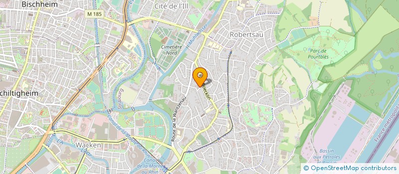 localisation de l'entreprise MADAME SYLVIE TOSCANO à STRASBOURG