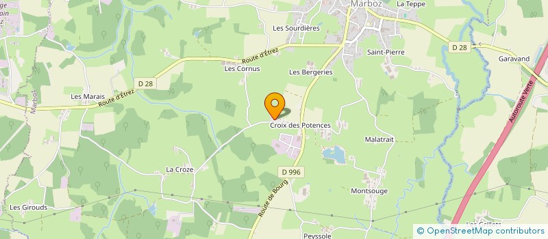 localisation de l'entreprise MADAME SYLVIE TOUBLAN  MARBOZ