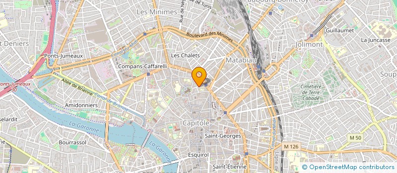localisation de l'entreprise MADAME SYLVIE TOURBIER à TOULOUSE