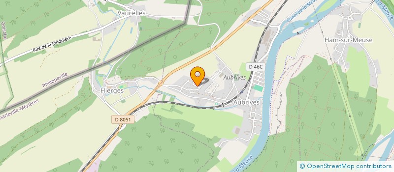 localisation de l'entreprise MADAME SYLVIE TOURNERIE-BACHEL  AUBRIVES