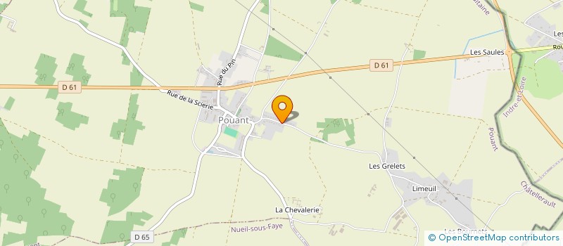 localisation de l'entreprise MADAME SYLVIE TOUZEAU  POUANT