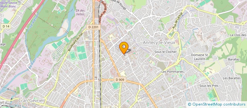 localisation de l'entreprise MADAME SYLVIE TRAN-DANG  VILLAZ