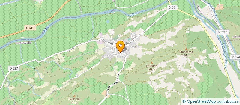 localisation de l'entreprise MADAME SYLVIE TRASTET  TOUROUZELLE