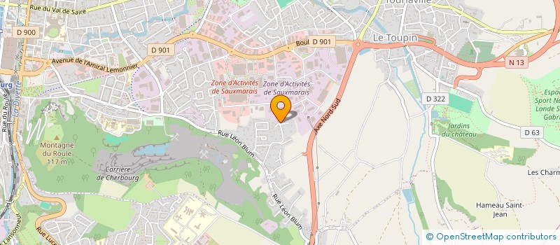 localisation de l'entreprise MADAME SYLVIE TRAVERT  CHERBOURG-EN-COTENTIN