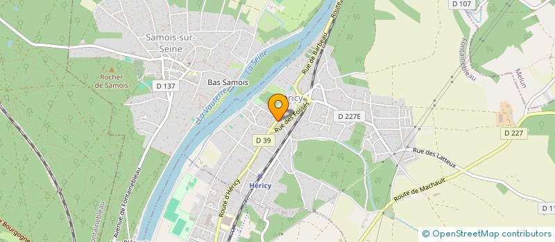 localisation de l'entreprise MADAME SYLVIE TRIBODET  AVON