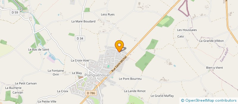 localisation de l'entreprise MADAME SYLVIE TROTEL  LAMBALLE-ARMOR