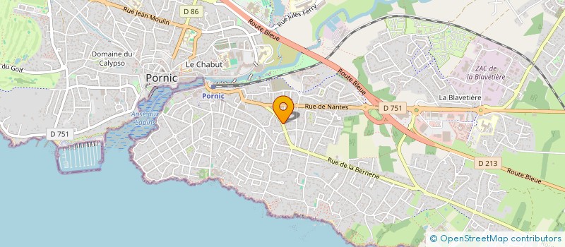 localisation de l'entreprise MADAME SYLVIE TROTTE  PORNIC