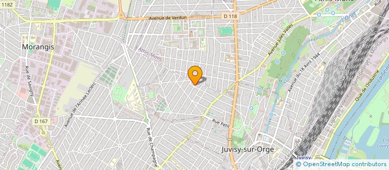localisation de l'entreprise MADAME SYLVIE TRUMEAU à JUVISY-SUR-ORGE