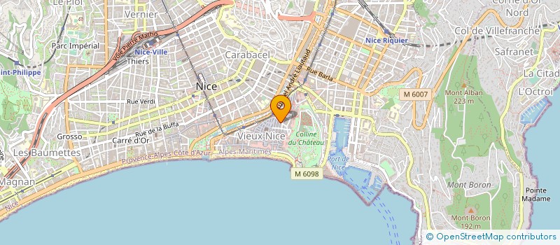 localisation de l'entreprise MADAME SYLVIE TUMORTICCHI à NICE