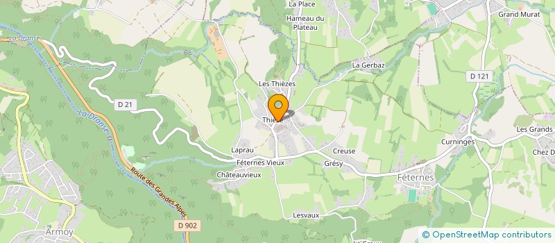 localisation de l'entreprise MADAME SYLVIE TUR  FETERNES