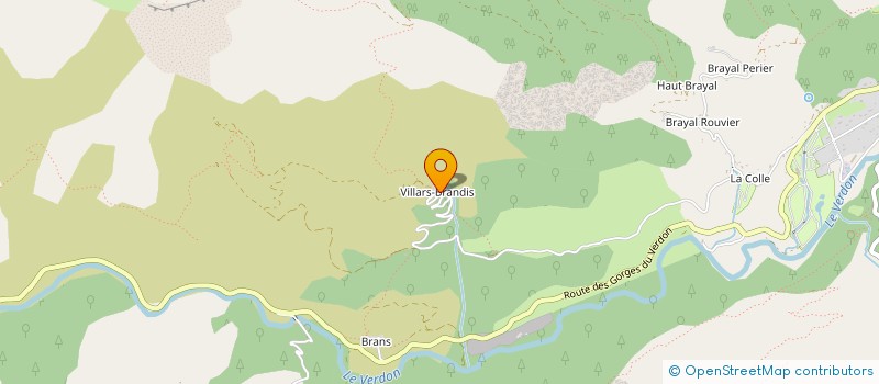 localisation de l'entreprise MADAME SYLVIE TURCHETTI  CASTELLANE