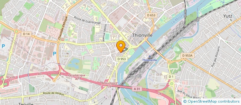 localisation de l'entreprise MADAME SYLVIE VAGNER à THIONVILLE