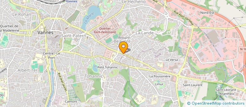 localisation de l'entreprise MADAME SYLVIE VALET à VANNES