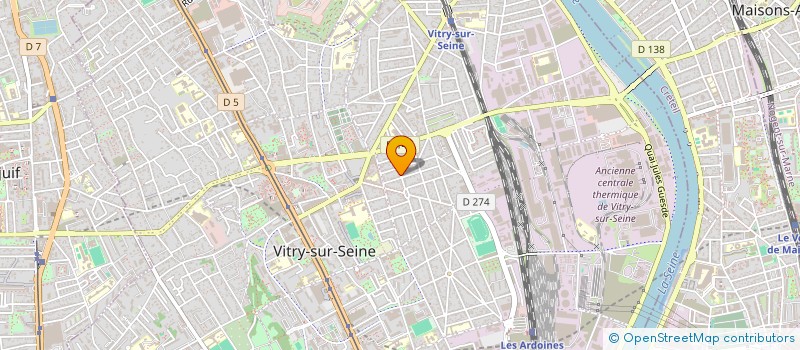 localisation de l'entreprise MADAME SYLVIE VAN CLEVEN à VITRY-SUR-SEINE