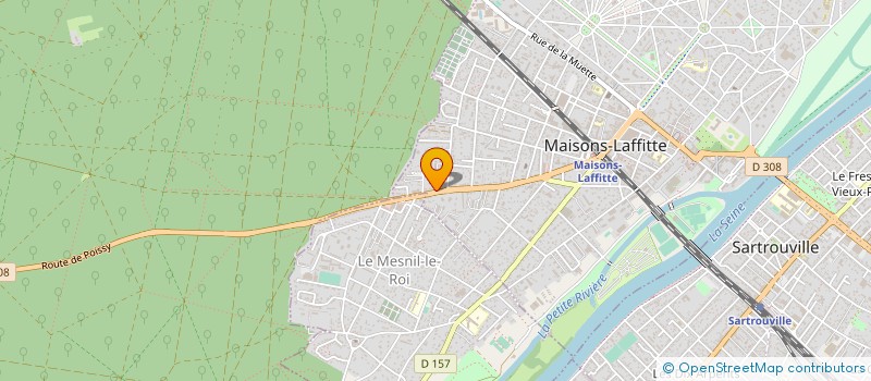 localisation de l'entreprise MADAME SYLVIE VAN VLAMERTYNGHE à MAISONS-LAFFITTE