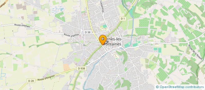 localisation de l'entreprise MADAME SYLVIE VARET  PERNES-LES-FONTAINES