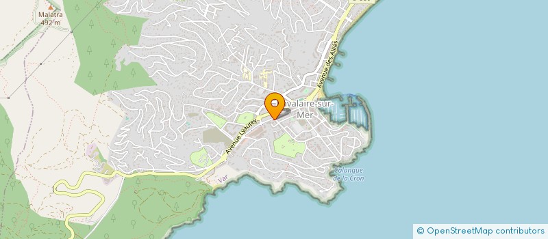 localisation de l'entreprise MADAME SYLVIE VARNET à CAVALAIRE-SUR-MER