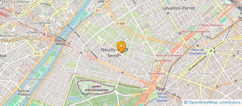 localisation de l'entreprise MADAME SYLVIE VARON à NEUILLY-SUR-SEINE