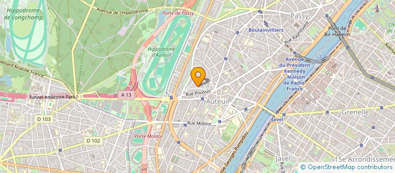 localisation de l'entreprise MADAME SYLVIE VARTAN  PARIS