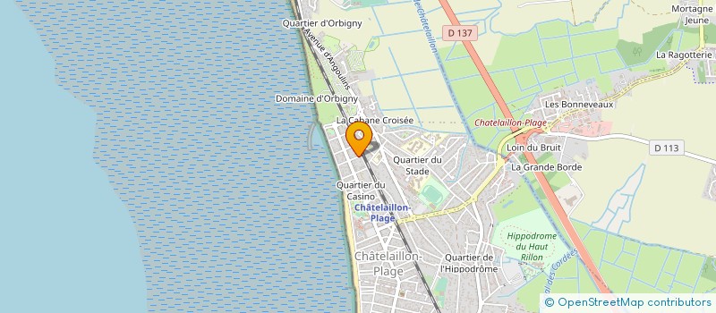 localisation de l'entreprise MADAME SYLVIE VERNICHON à CHATELAILLON-PLAGE