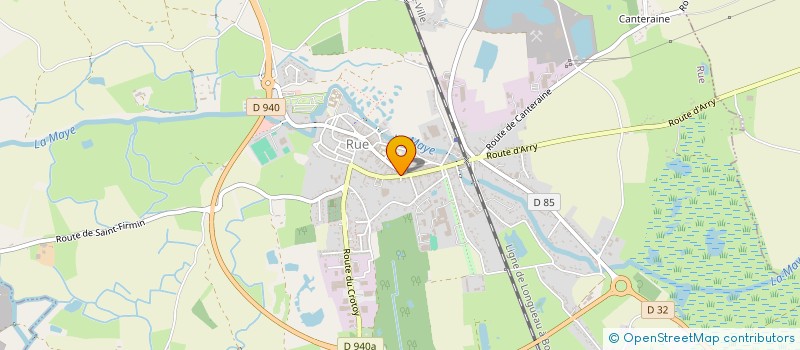 localisation de l'entreprise MADAME SYLVIE VERON  RUE