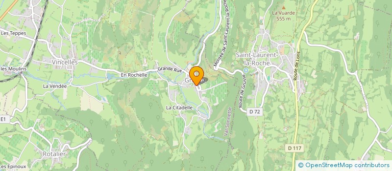 localisation de l'entreprise MADAME SYLVIE VERRIER  VAL-SONNETTE