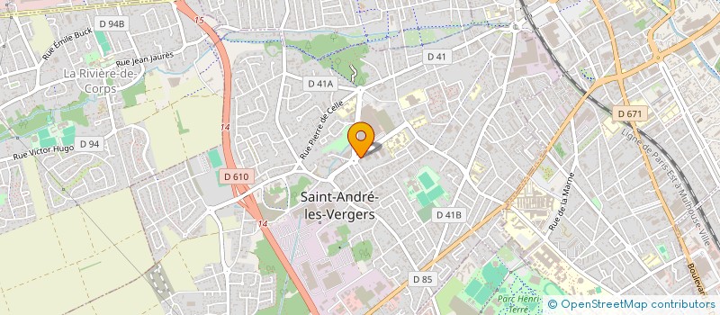 localisation de l'entreprise MADAME SYLVIE VERSTRAETEN à SAINT-ANDRE-LES-VERGERS