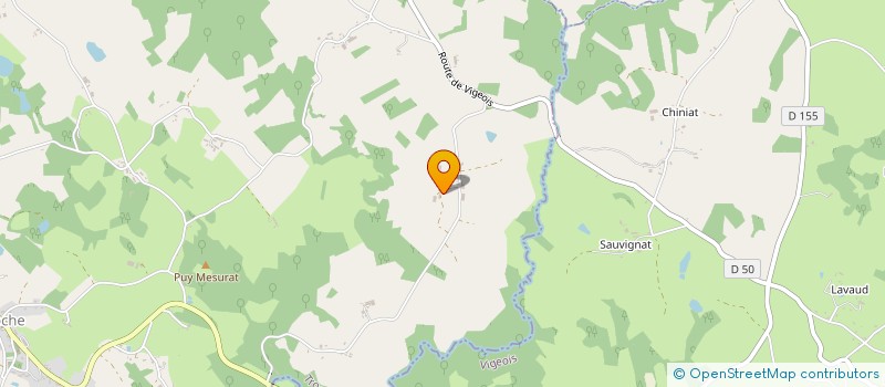 localisation de l'entreprise MADAME SYLVIE VEYRIERAS  TROCHE