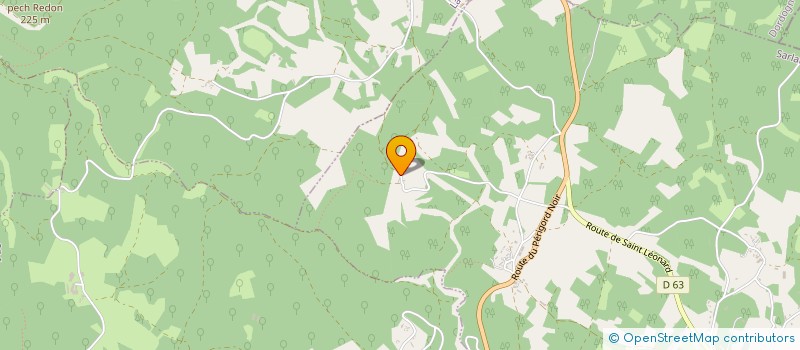 localisation de l'entreprise MADAME SYLVIE VEYSSET  NADAILLAC