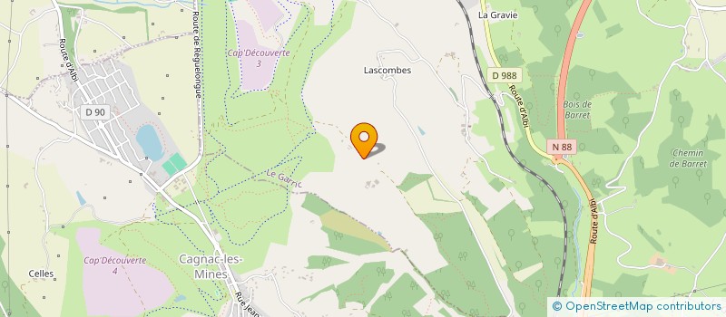 localisation de l'entreprise MADAME SYLVIE VIDAL  LE GARRIC