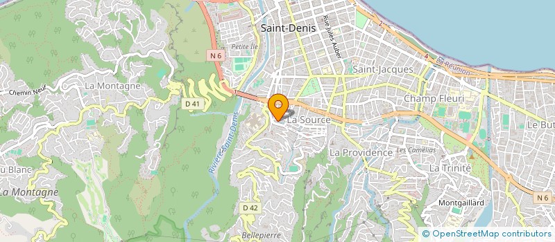 localisation de l'entreprise MADAME SYLVIE VIENNE à SAINT-DENIS