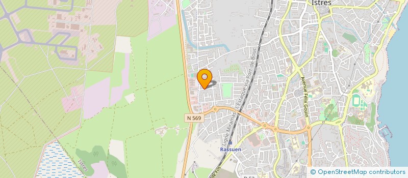 localisation de l'entreprise MADAME SYLVIE VILLENOVE  ISTRES