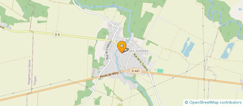 localisation de l'entreprise MADAME SYLVIE VINCENT  POUAN-LES-VALLEES