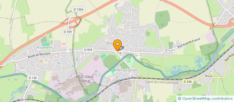 localisation de l'entreprise MADAME SYLVIE VIRGAUX  BOUSSOIS