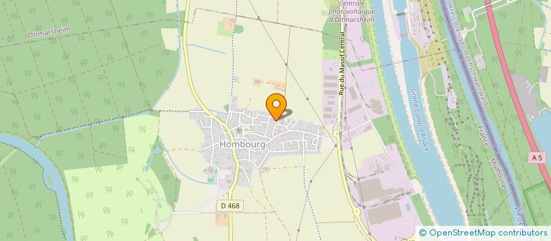 localisation de l'entreprise MADAME SYLVIE VOGLER  HOMBOURG