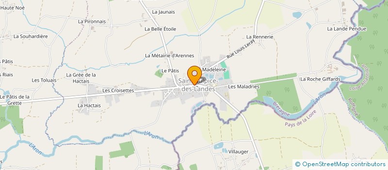 localisation de l'entreprise MADAME SYLVIE VOISIN  SAUJON