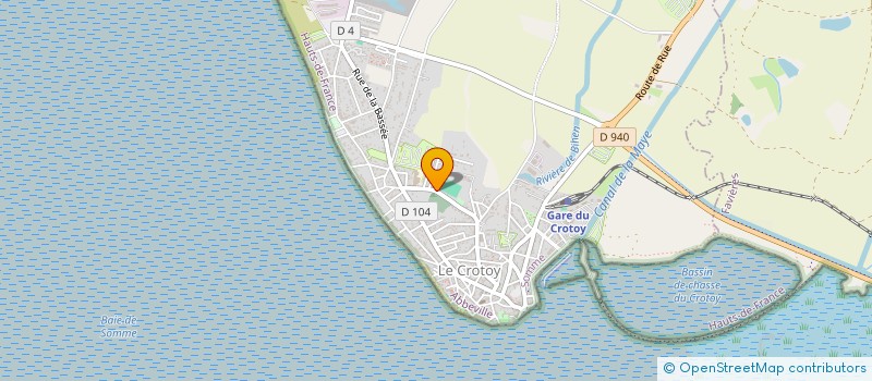 localisation de l'entreprise MADAME SYLVIE WALTER à LE CROTOY