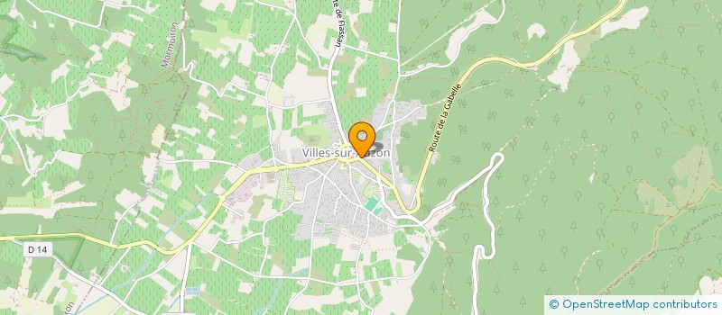 localisation de l'entreprise MADAME SYLVIE WATTERS  VILLES-SUR-AUZON