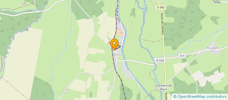 localisation de l'entreprise MADAME SYLVIE WEINMANN  DIROL