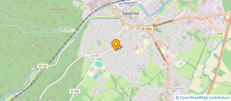 localisation de l'entreprise MADAME SYLVIE WIEREL  SAVERNE